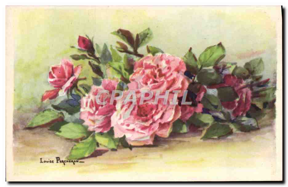CPA Fantaisie Fleurs 