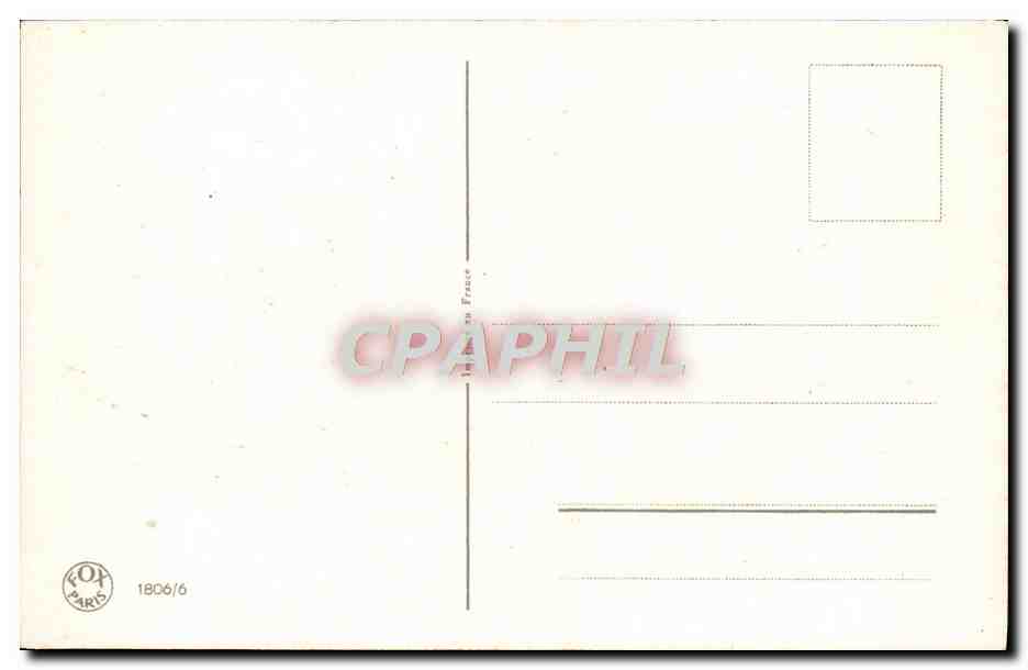 CPA Fantaisie Fleurs  — Verso