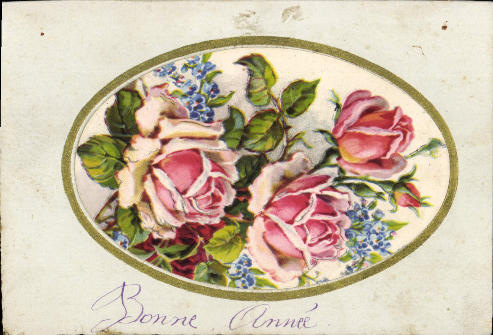 CPA Fantaisie Fleurs 