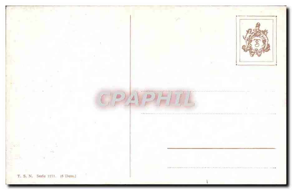 CPA Fantaisie Fleurs  — Rückseite