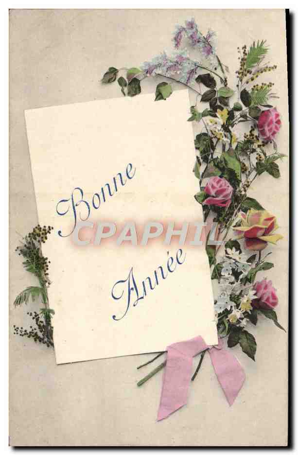 CPA Fantaisie Fleurs 