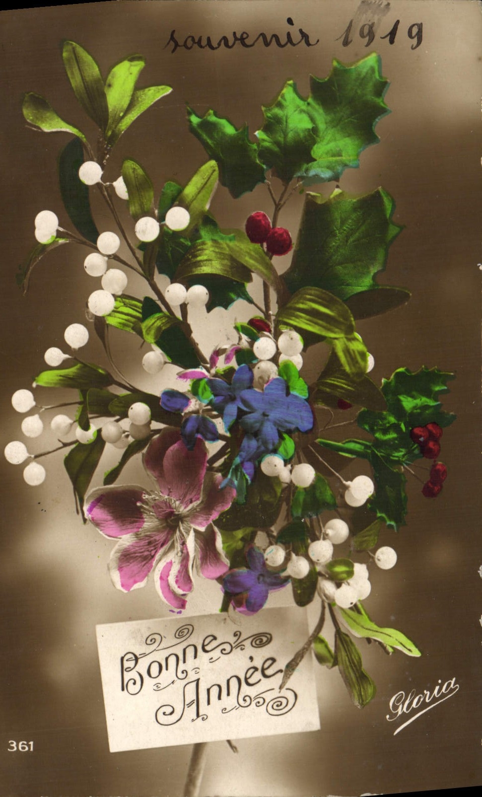 CPA Fantaisie Fleurs 