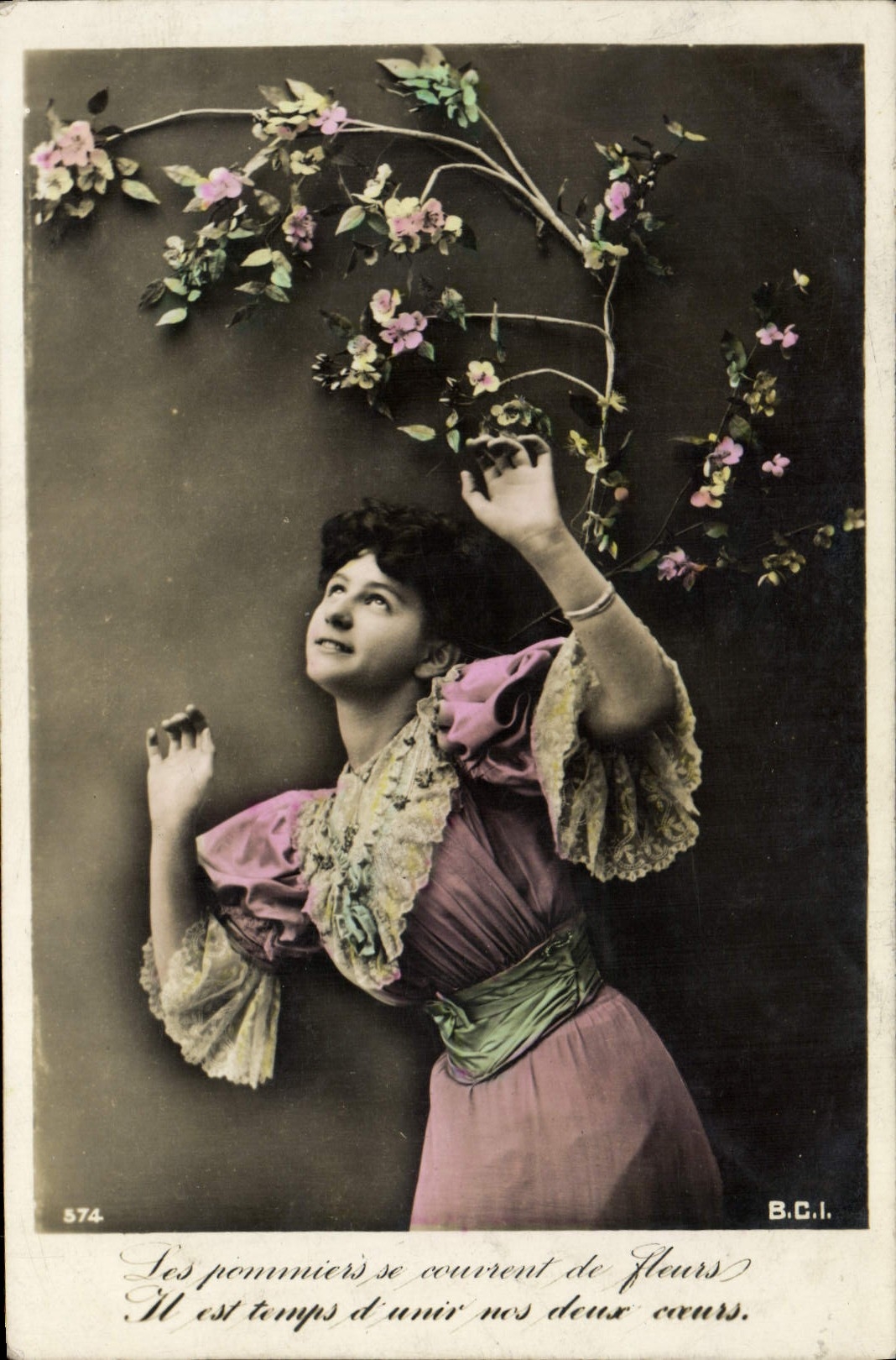 CPA Fantaisie Femme