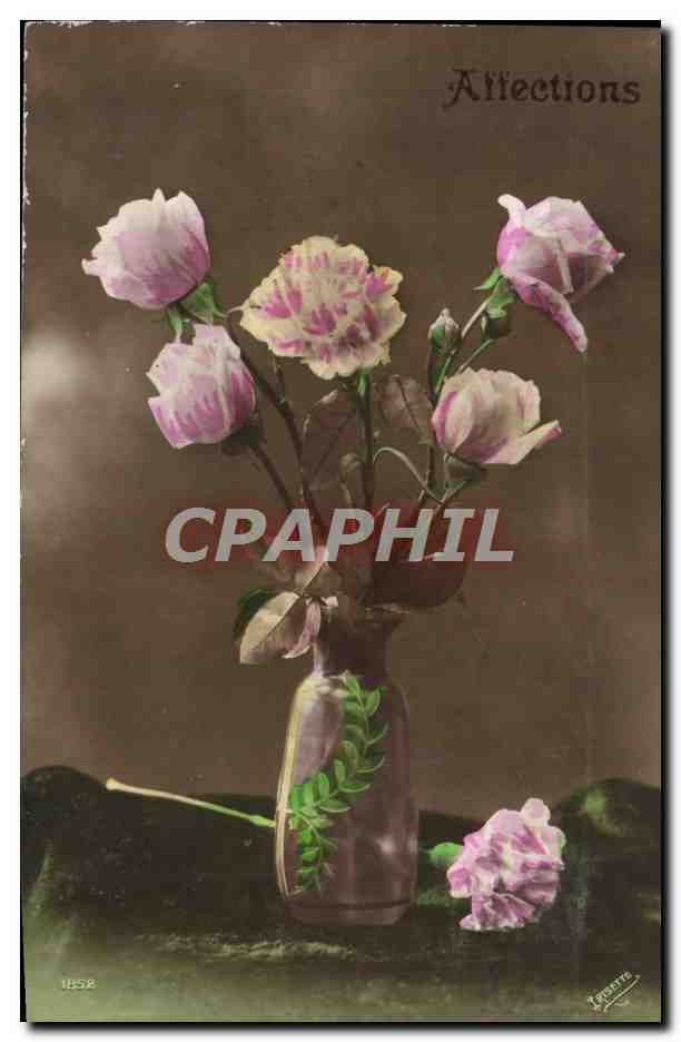 CPA Fantaisie Fleurs 