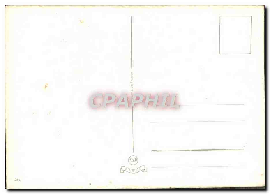 CPA Fantaisie Fleurs  — Verso
