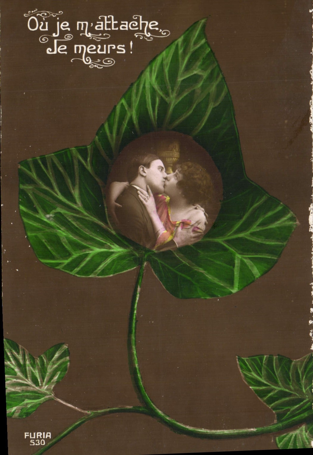 CPA Fantaisie Fleurs Femme