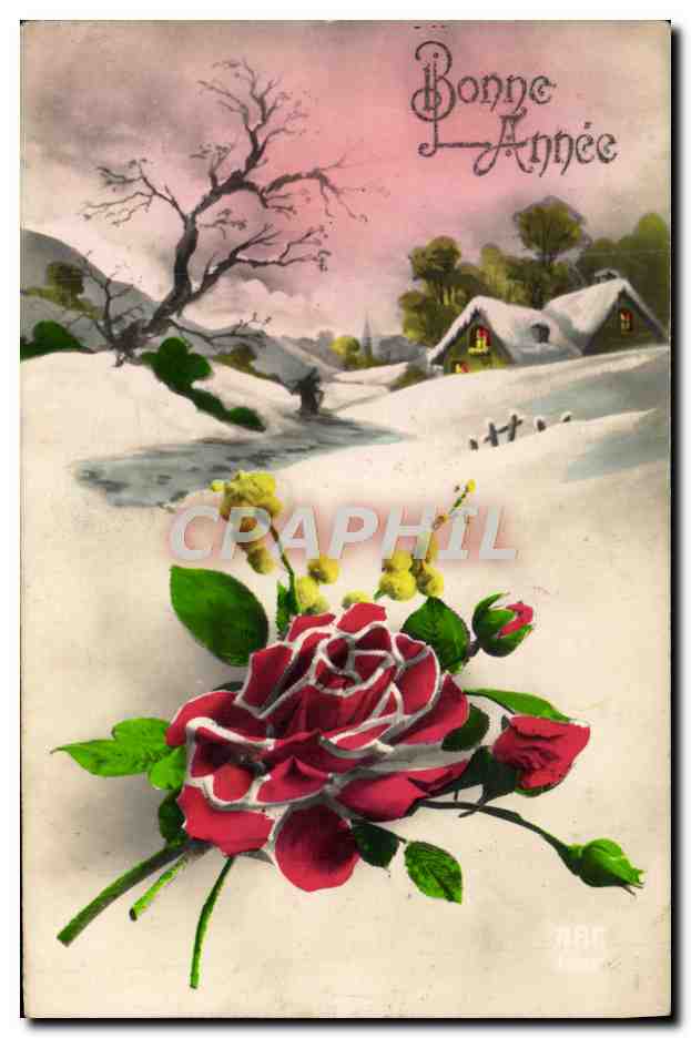 CPA Fantaisie Fleurs 