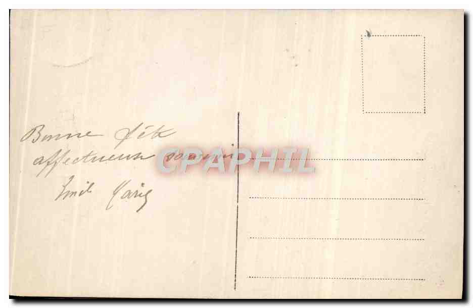 CPA Fantaisie Fleurs  — Rückseite