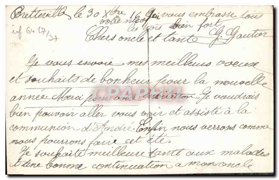 CPA Fantaisie Fleurs  — Verso