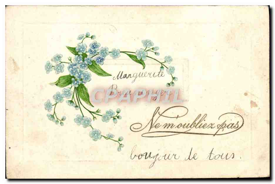 CPA Fantaisie Fleurs 