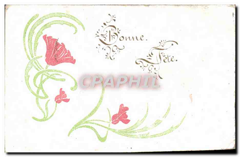 CPA Fantaisie Fleurs 