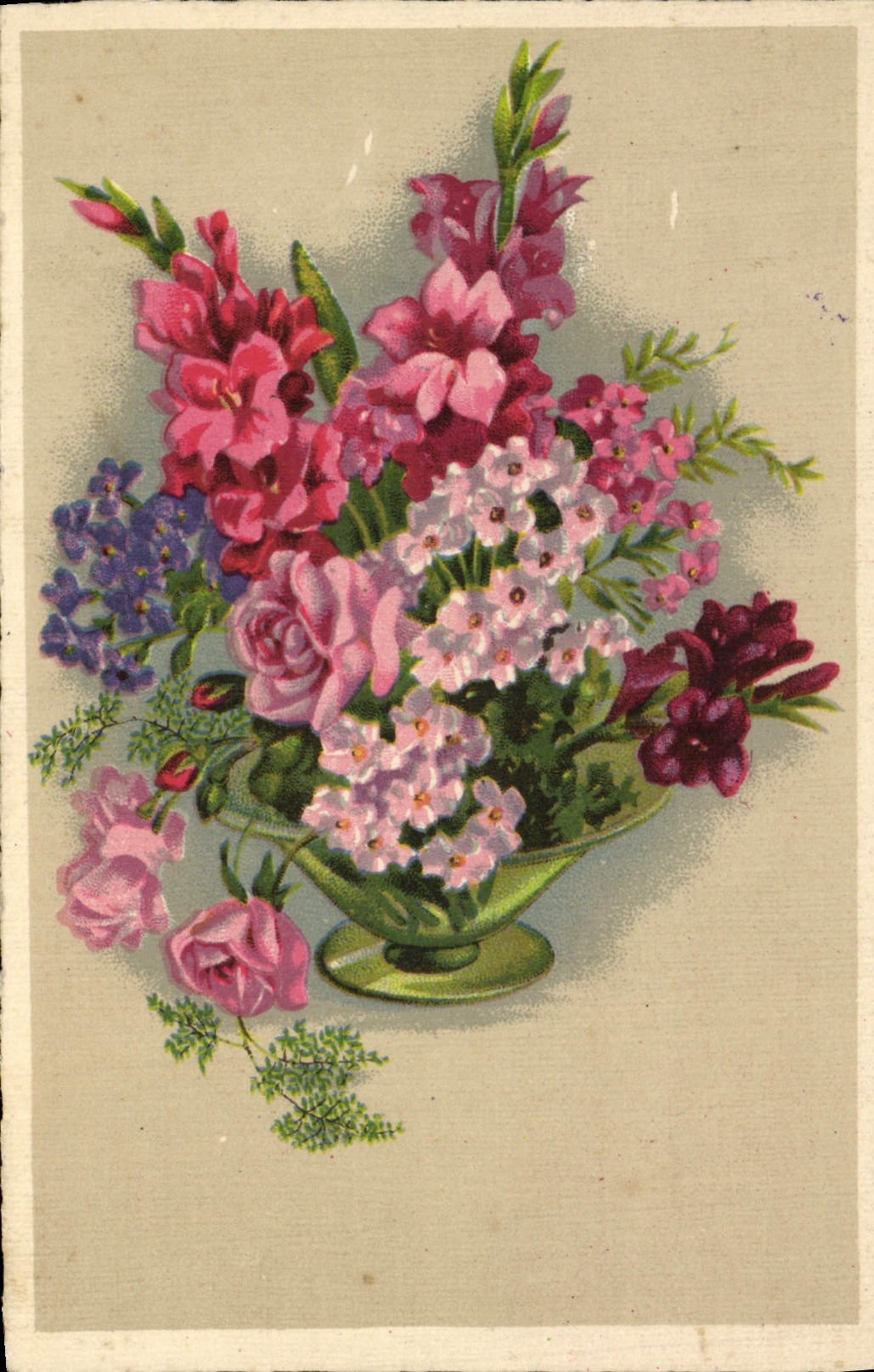 CPA Fantaisie Fleurs 