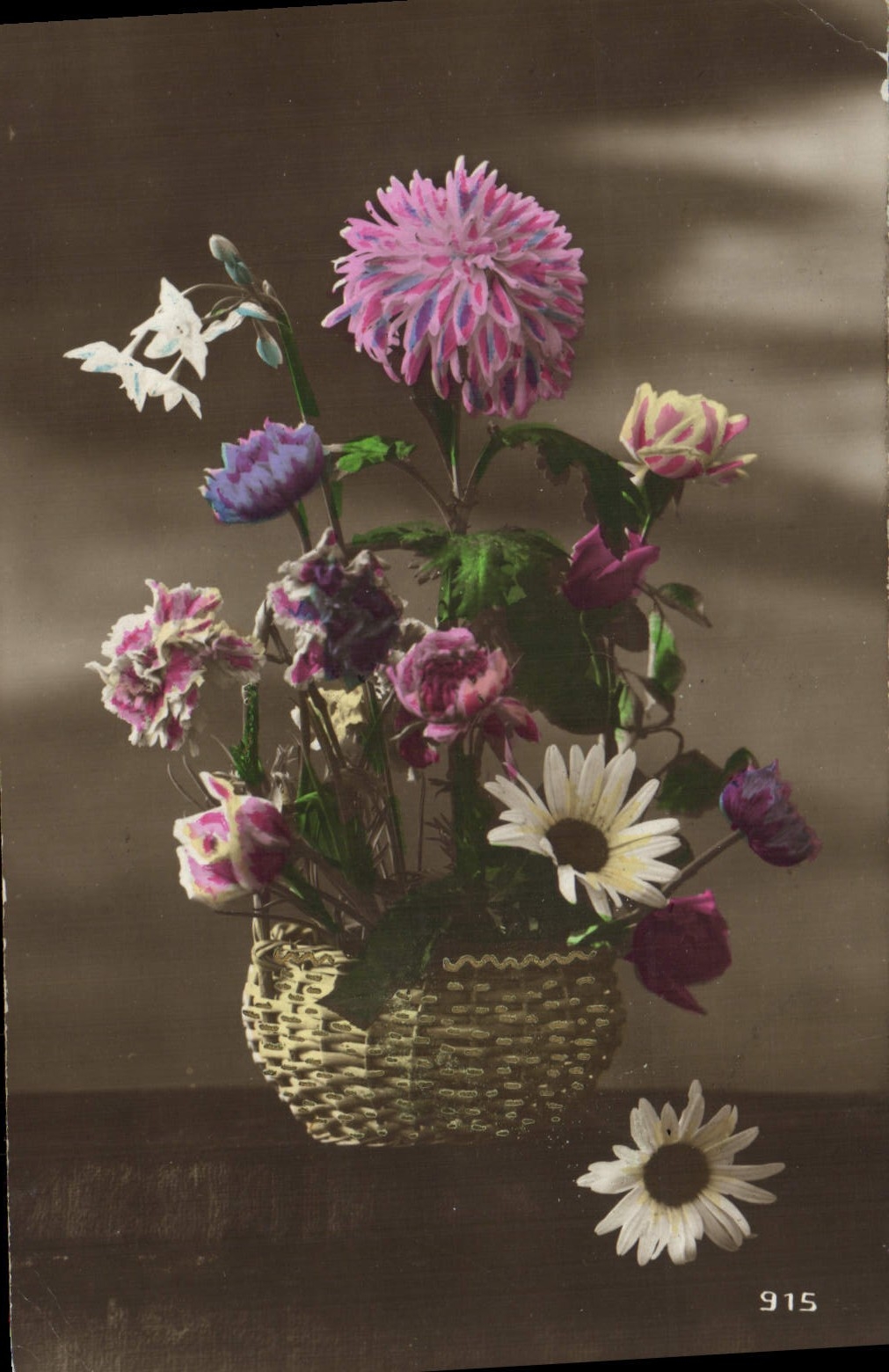 CPA Fantaisie Fleurs 