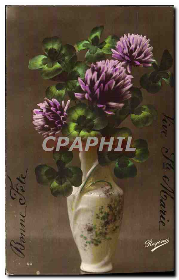 CPA Fantaisie Fleurs 