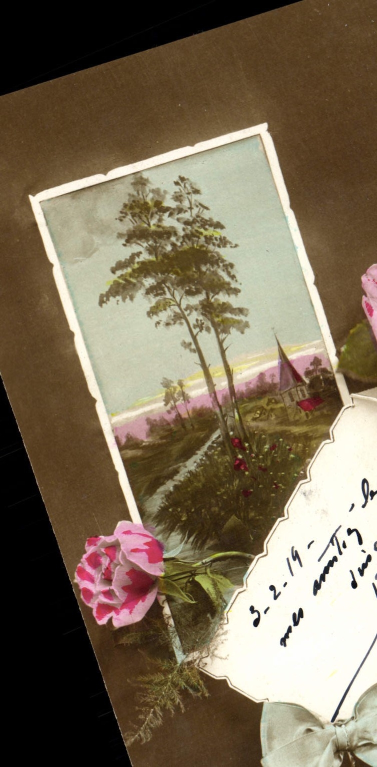 CPA Fantaisie Fleurs 