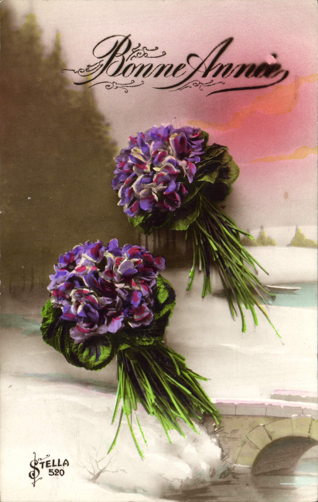 CPA Fantaisie Fleurs 