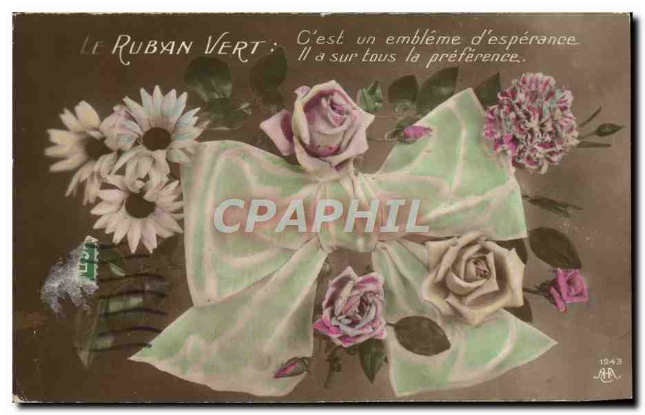CPA Fantaisie Fleurs 