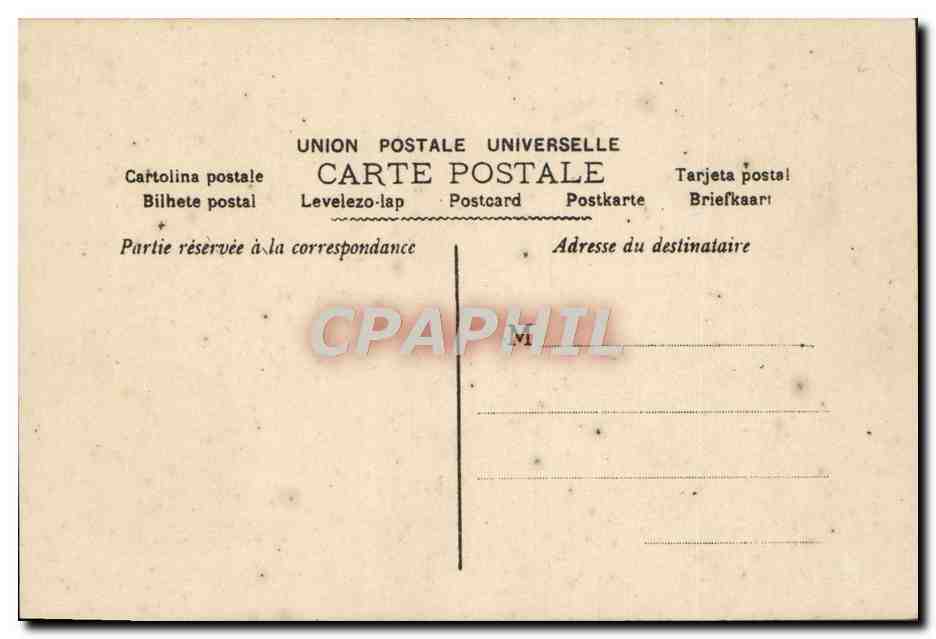 CPA Fantaisie Fleurs Enfants — Rückseite