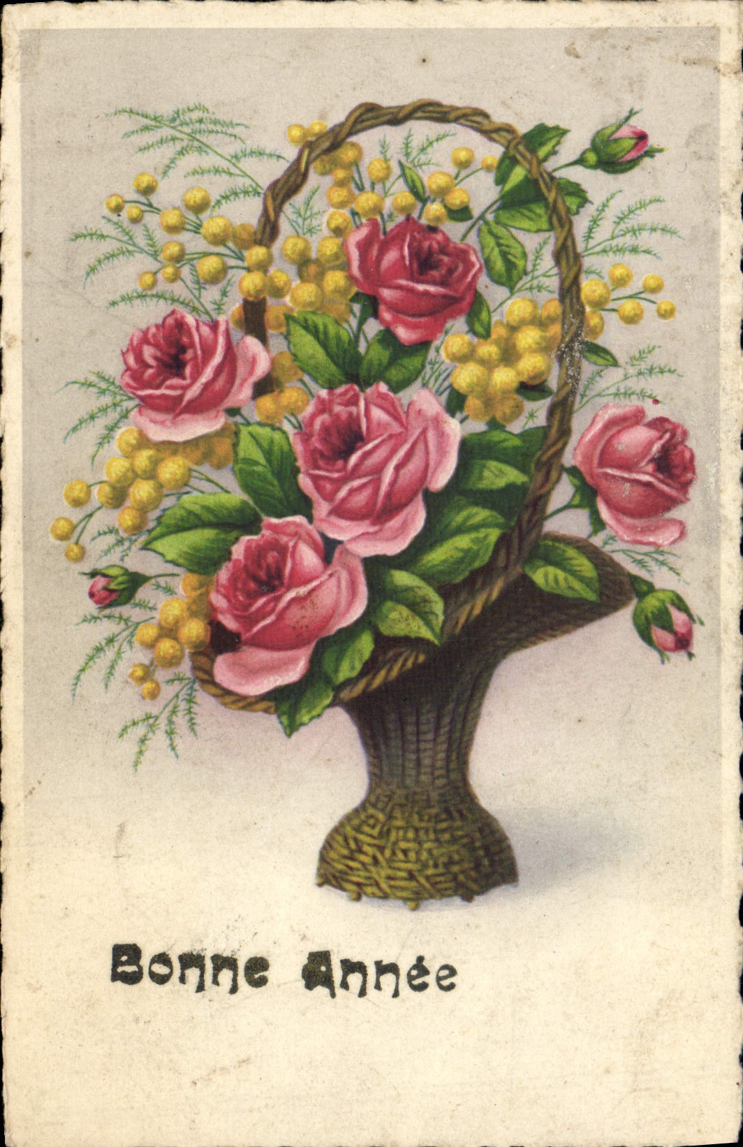 CPA Fantaisie Fleurs 