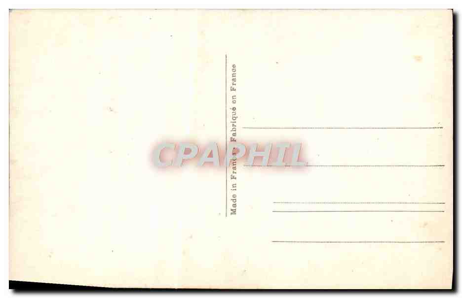 CPA Fantaisie Fleurs Hirondelle — Verso