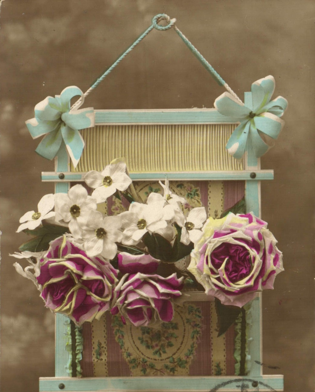 CPA Fantaisie Fleurs 