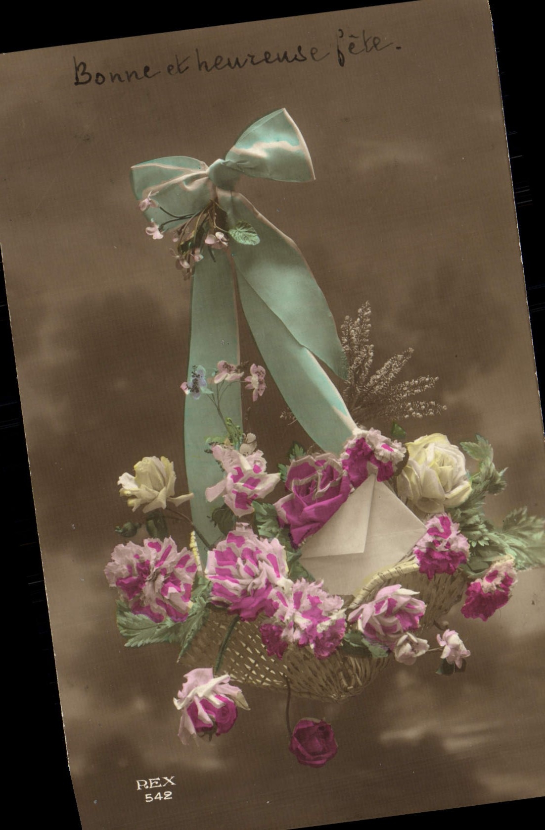 CPA Fantaisie Fleurs 