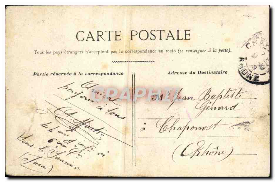 CPA Fantaisie Fleurs Femme Colombes — Rückseite