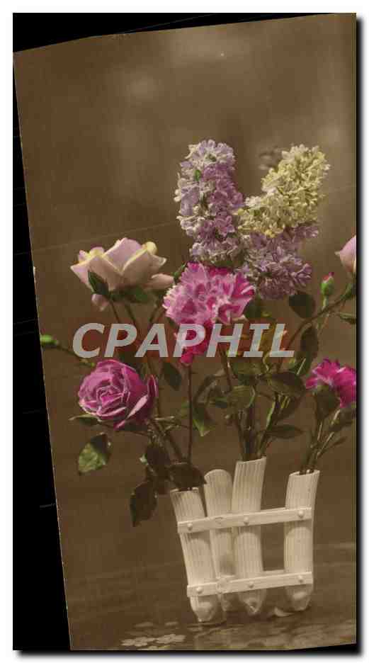 CPA Fantaisie Fleurs 