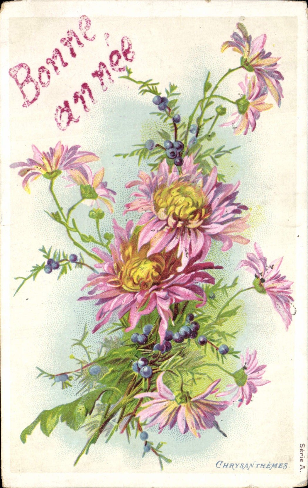 CPA Fantaisie Fleurs 