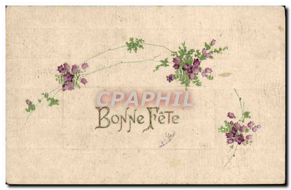 CPA Fantaisie Fleurs 