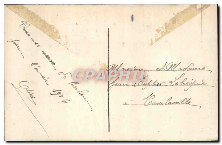 CPA Fantaisie Fleurs Amities — Back