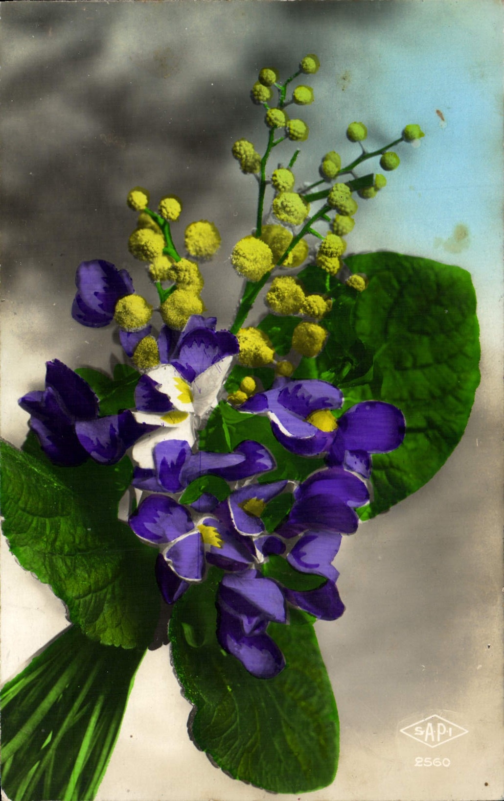 CPA Fantaisie Fleurs 