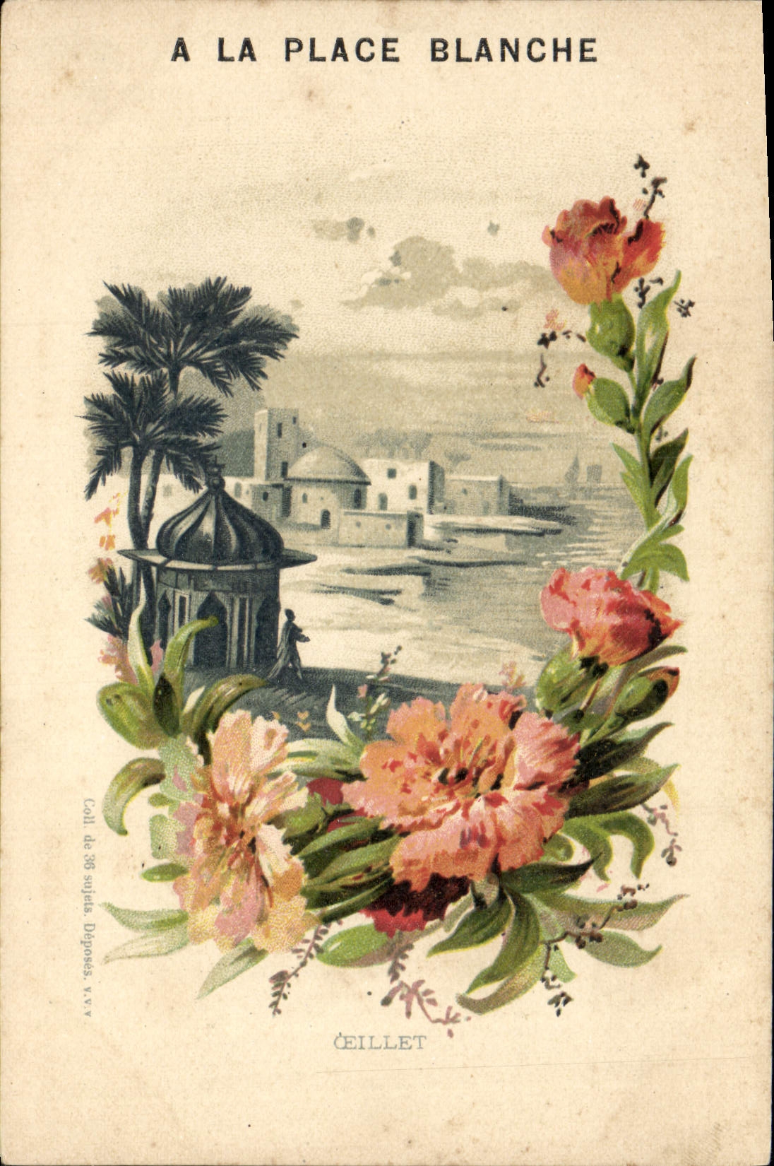 CPA Fantaisie Fleurs 