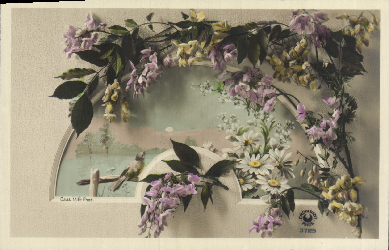 CPA Fantaisie Fleurs 