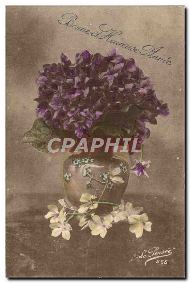 CPA Fantaisie Fleurs 