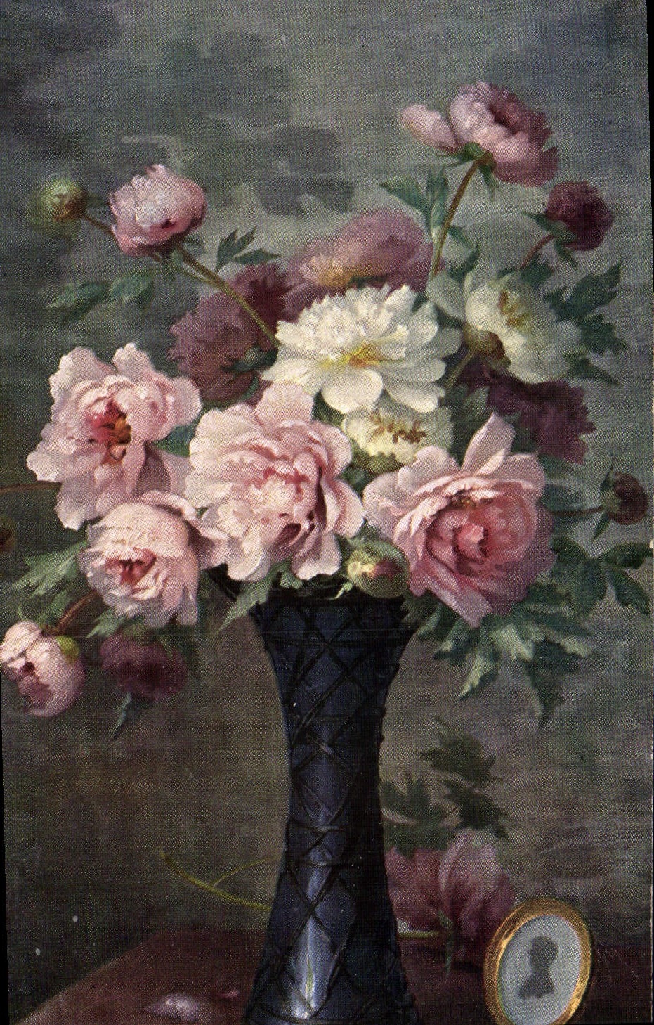 CPA Fantaisie Fleurs 