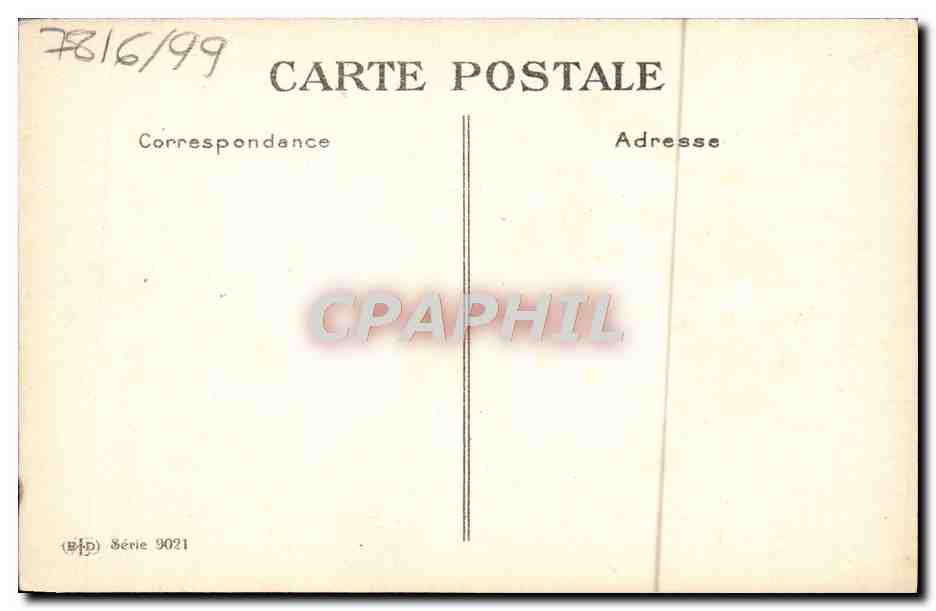CPA Fantaisie Fleurs  — Verso