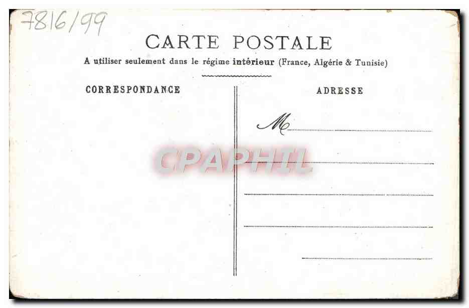 CPA Fantaisie Fleurs  — Verso