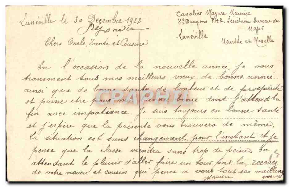 CPA Fantaisie Fleurs  — Verso