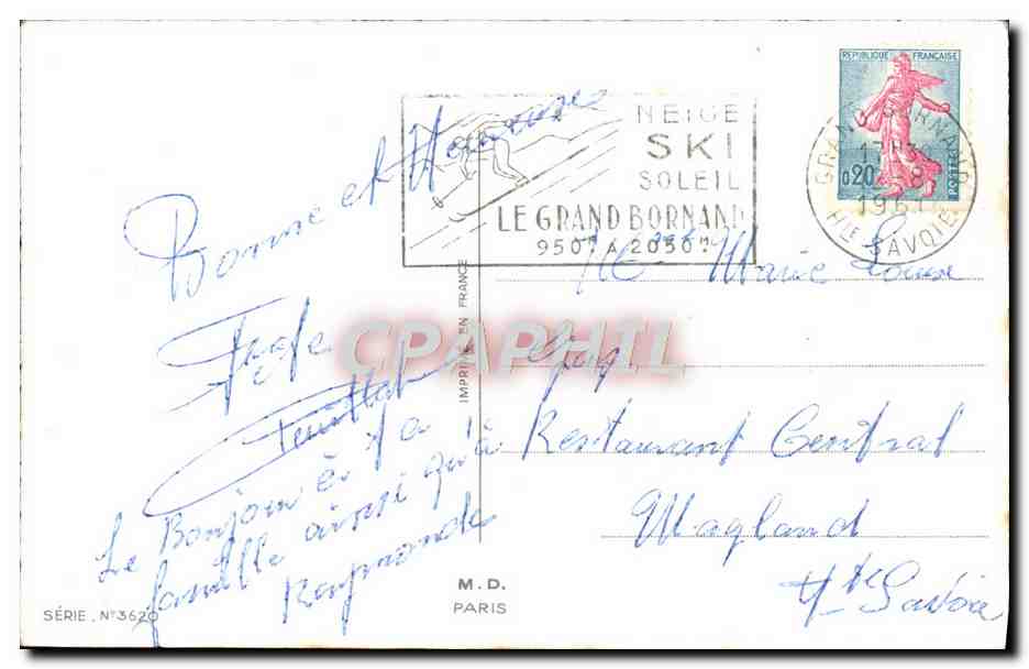 CPA Fantaisie Fleurs  — Verso