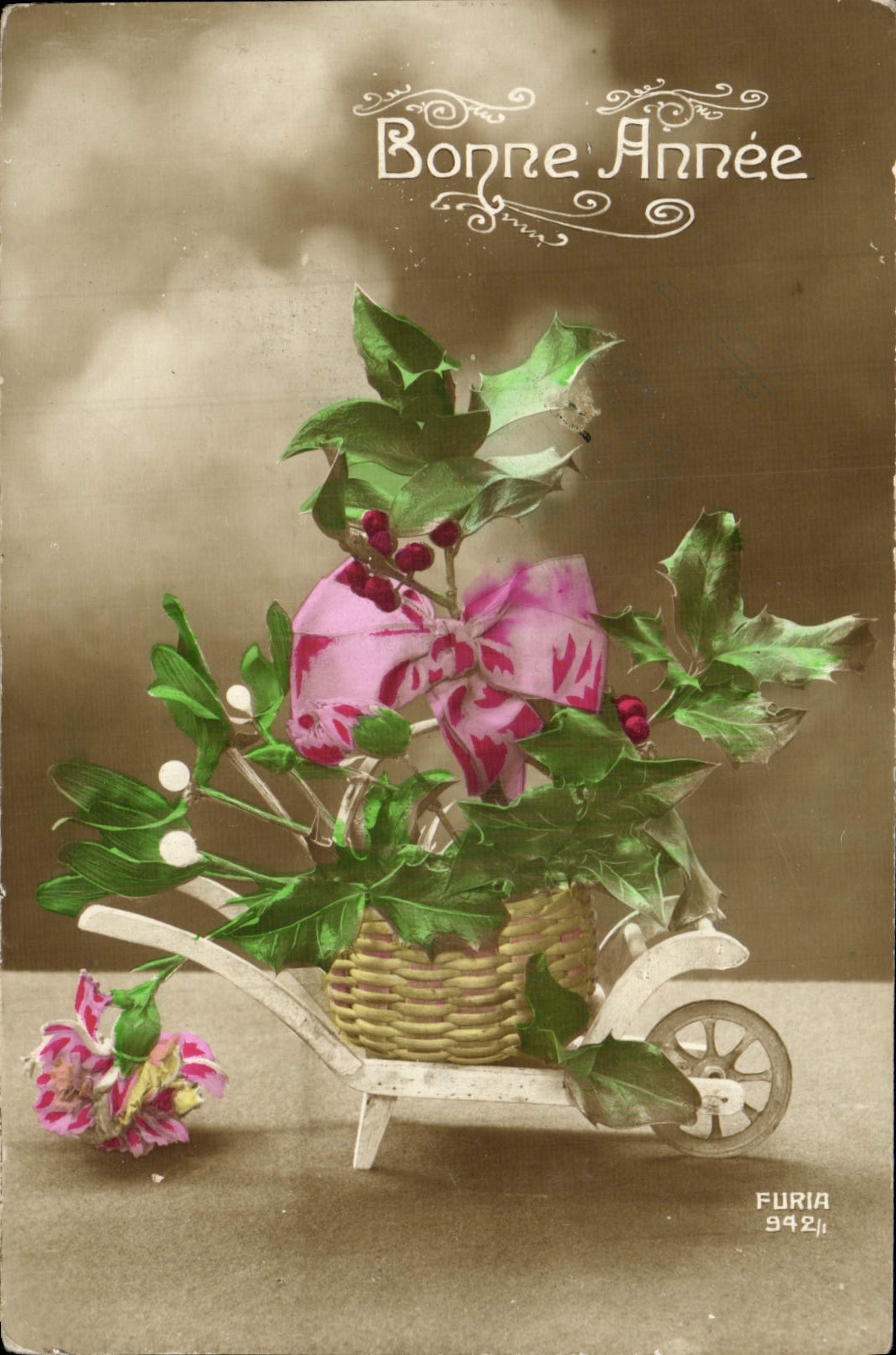 CPA Fantaisie Fleurs 