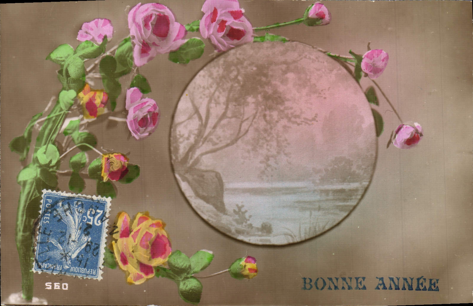 CPA Fantaisie Fleurs 