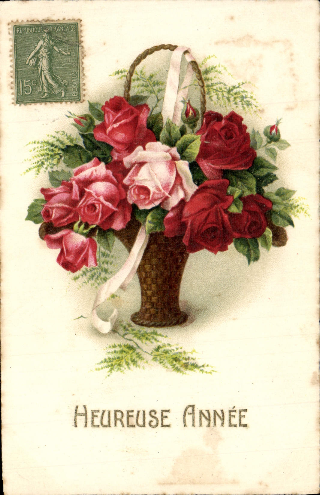 CPA Fantaisie Fleurs 