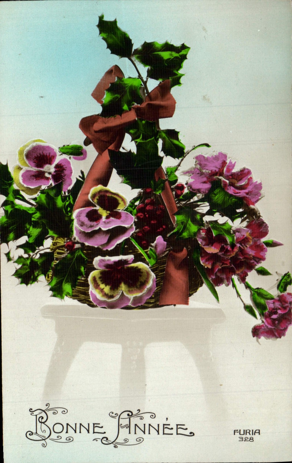 CPA Fantaisie Fleurs 
