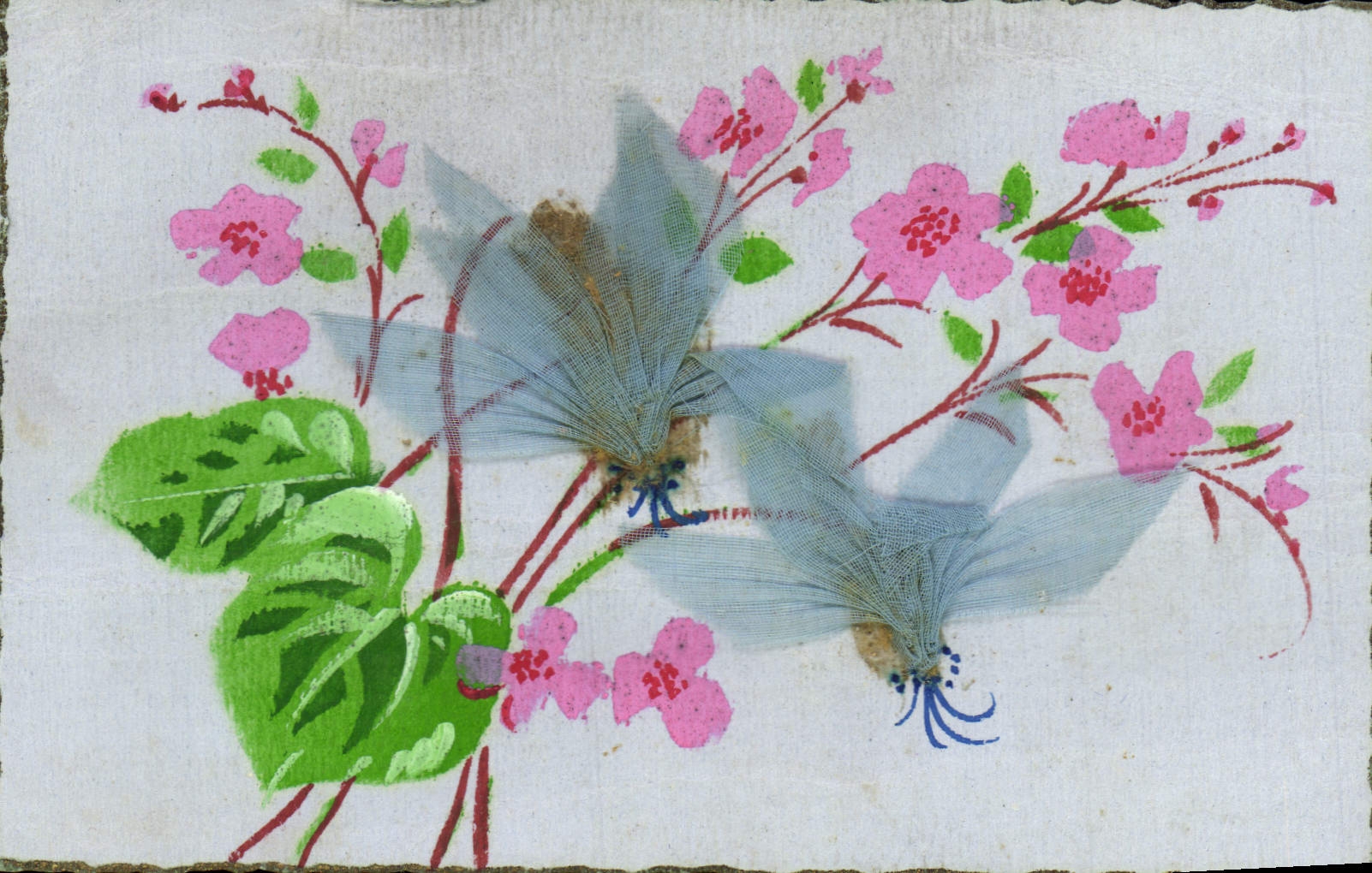 CPA Fantaisie Fleurs 