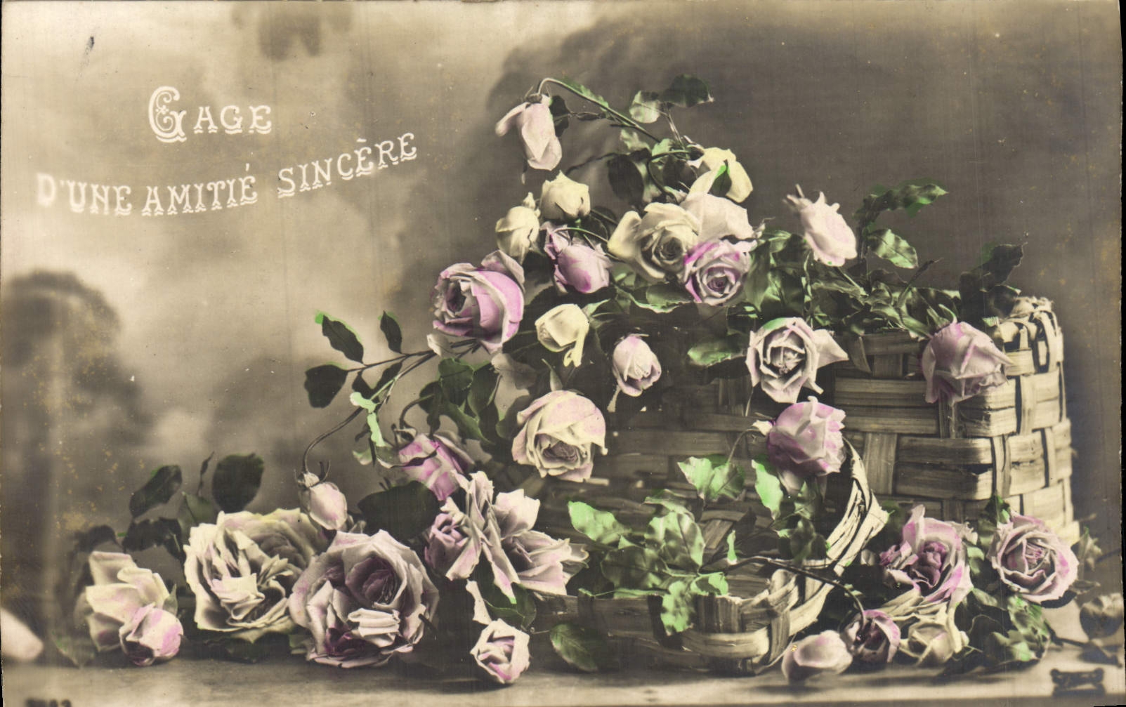 CPA Fantaisie Fleurs 