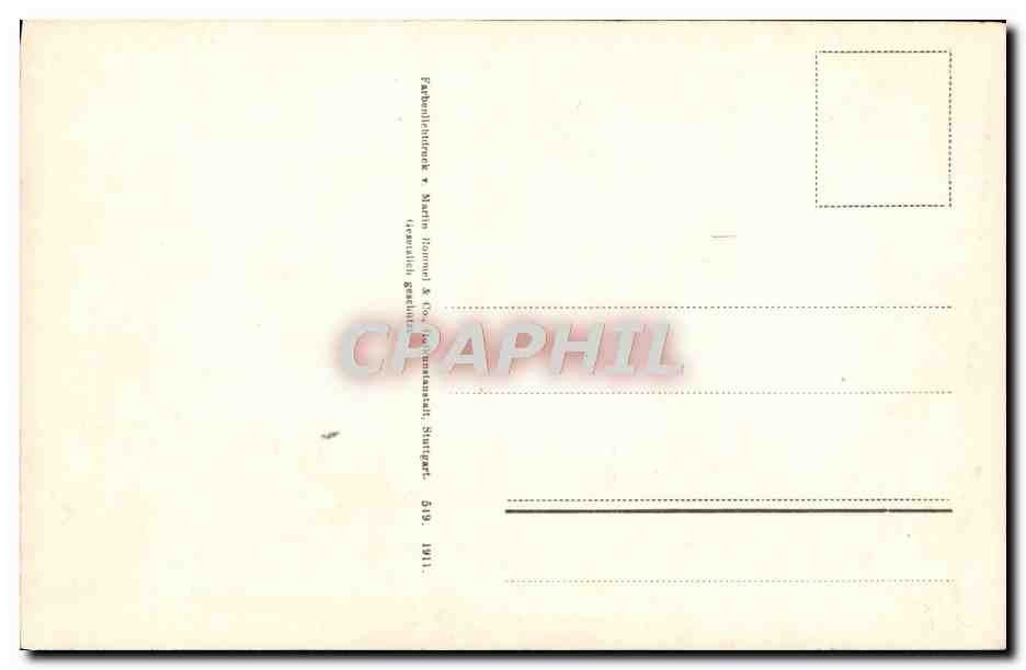 CPA Fantaisie Fleurs  — Verso