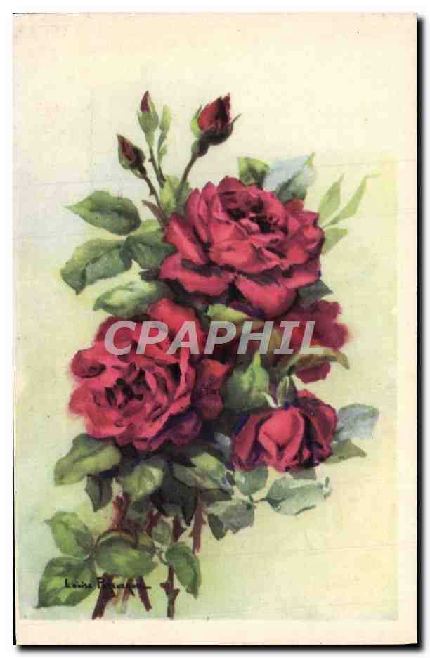CPA Fantaisie Fleurs 