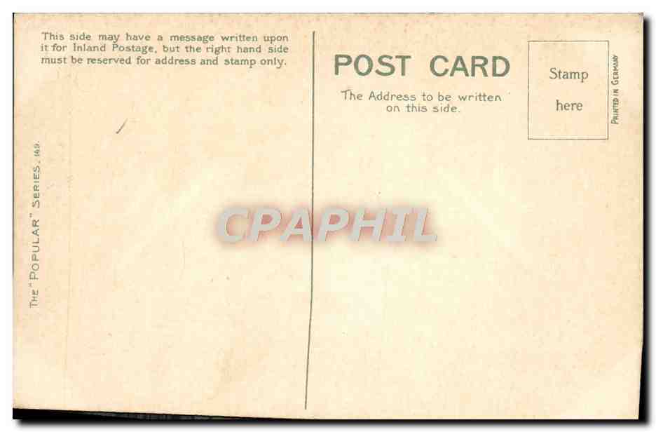 CPA Fantaisie Fleurs  — Verso