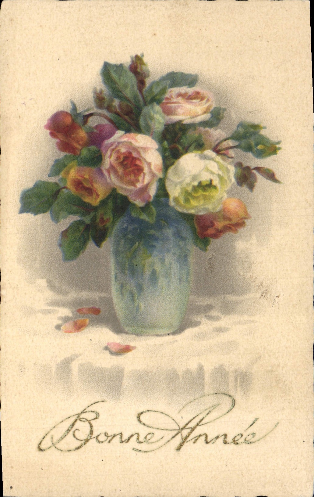 CPA Fantaisie Fleurs 